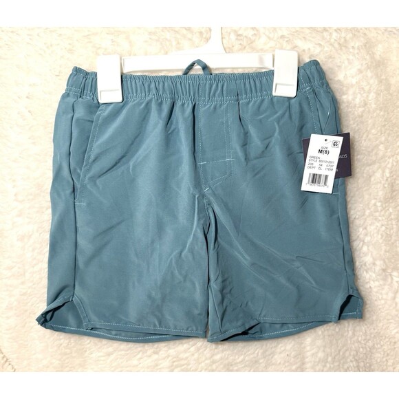 Grayson Threads Kids Shorts Boys Pull On - Green - Size M (8) NWT - Picture 2 of 4